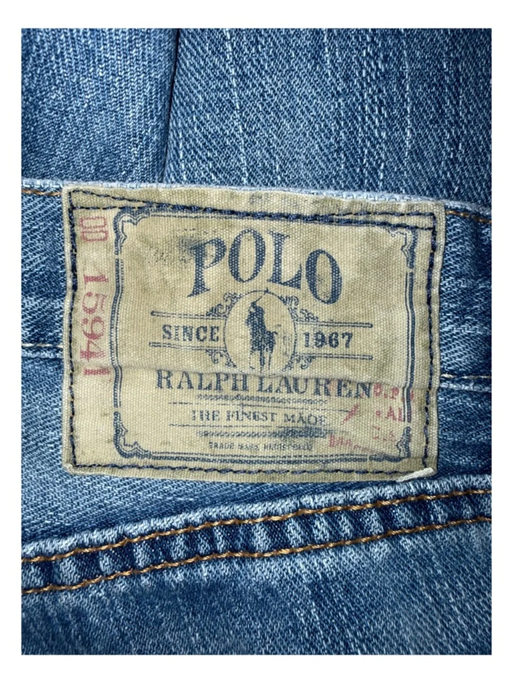 Ralph Lauren Polo - Authentic Denim Slim Straight‎ Jeans 36/32 Medium